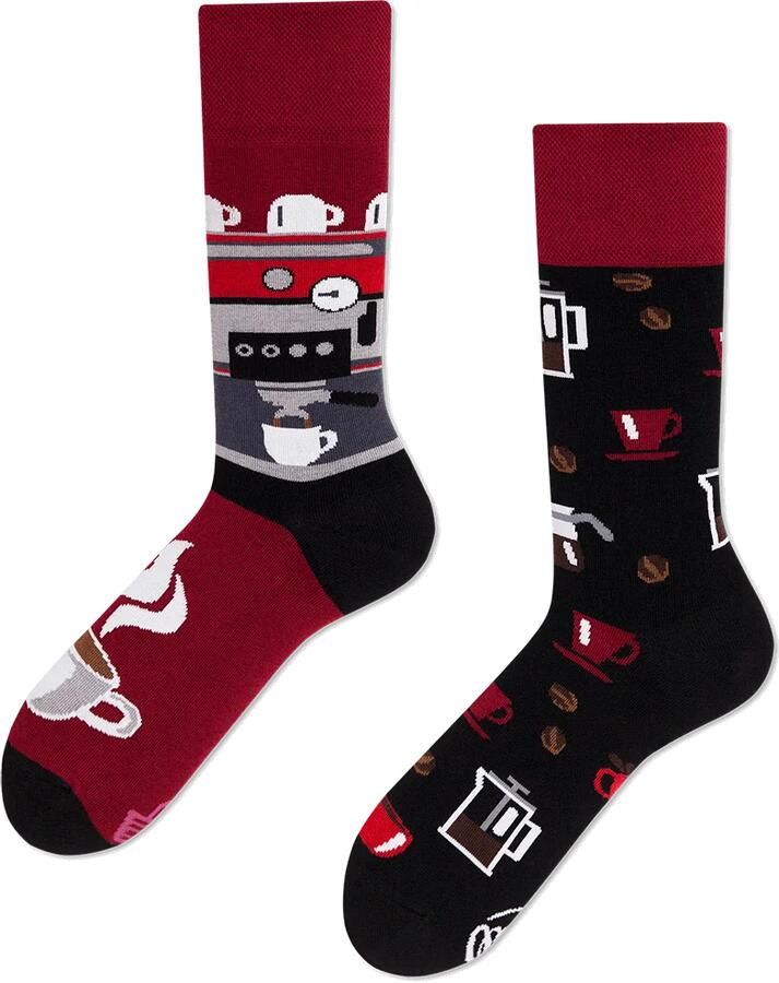 Many Mornings Socks Sokken Koffiemachine