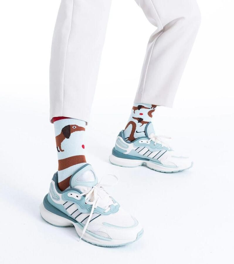 Many Mornings Socks Sokken Teckel