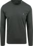 Marc O'Polo Marc &O&amp;amp;amp;#39;Polo; Long Sleeve T-Shirt Donkergroen Groen Heren - Thumbnail 1