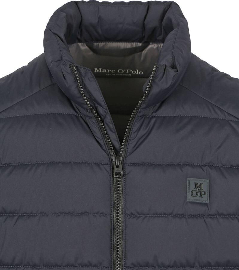 Marc O'Polo Casual Vest Regular Fit Sorona Fil Blue Heren