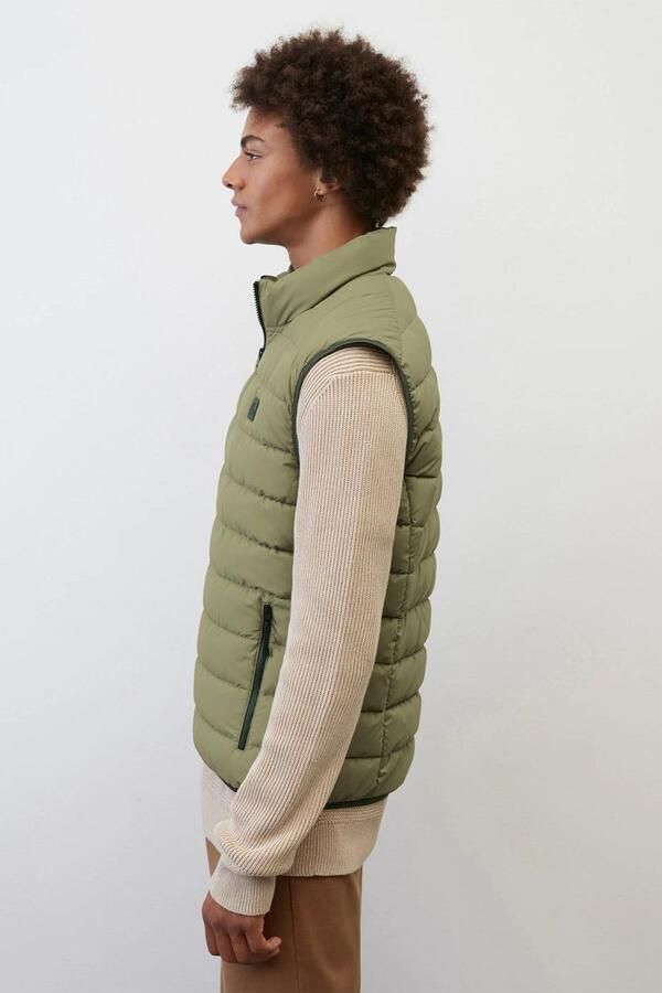 Marc O'Polo Regular fit bodywarmer met opstaande kraag - Foto 3