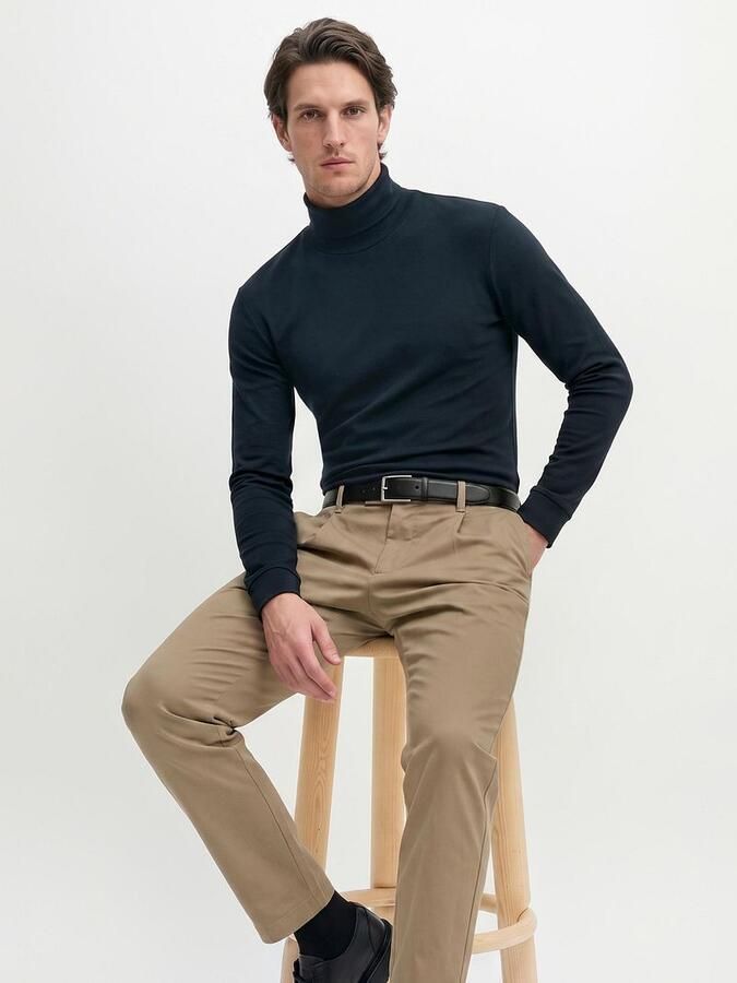 Marc O'Polo Regular fit shirt met lange mouwen van puur katoen - Foto 3