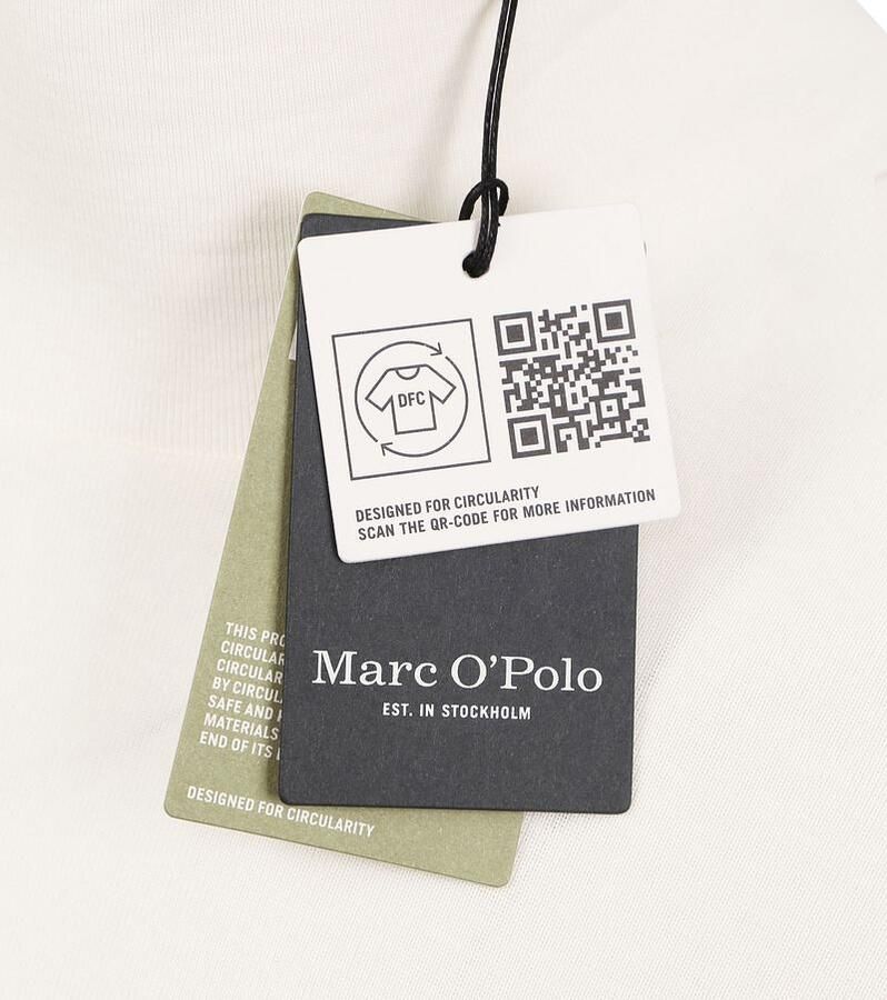 Marc O'Polo Shirt met lange mouwen en col - Foto 2