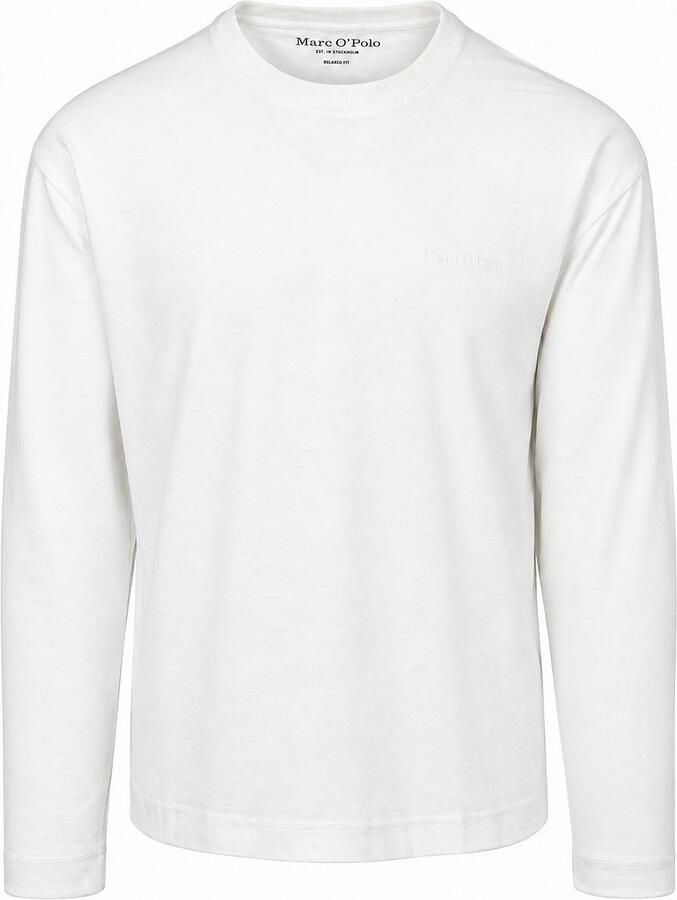 Marc O'Polo Heavy Longsleeve T-Shirt Silky White