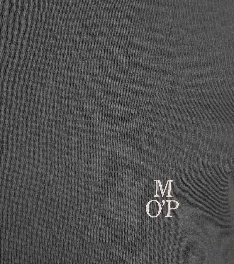 Marc O'Polo Marc &O&amp;amp;amp;#39;Polo; Long Sleeve T-Shirt Donkergroen Groen Heren - Foto 2