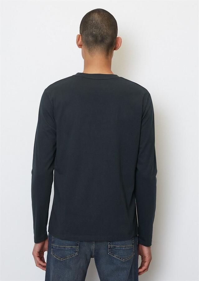 Marc O'Polo Marc &O&amp;amp;amp;amp;#39;Polo; Long Sleeve T-Shirt Navy Blauw Heren - Foto 6