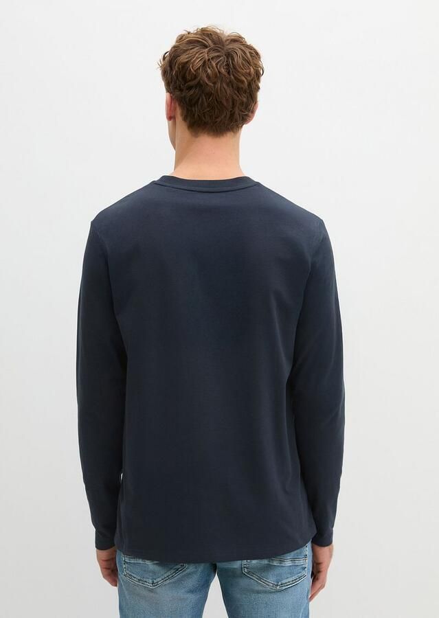 Marc O'Polo Marc &O&amp;amp;amp;amp;#39;Polo; Long Sleeve T-Shirt Navy Blauw Heren - Foto 7