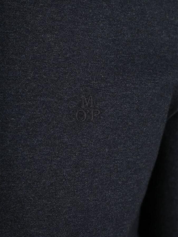 Marc O'Polo Longsleeve Half-Zip Polo Navy - Foto 3