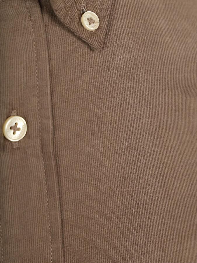 Marc O'Polo Overhemd Fine Corduroy Taupe - Foto 3