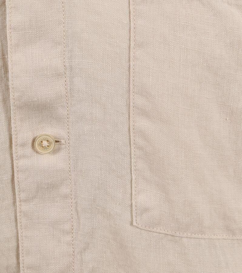 Marc O'Polo Marc &O&amp;amp;amp;amp;#39;Polo; Overhemd Linnen Beige Heren