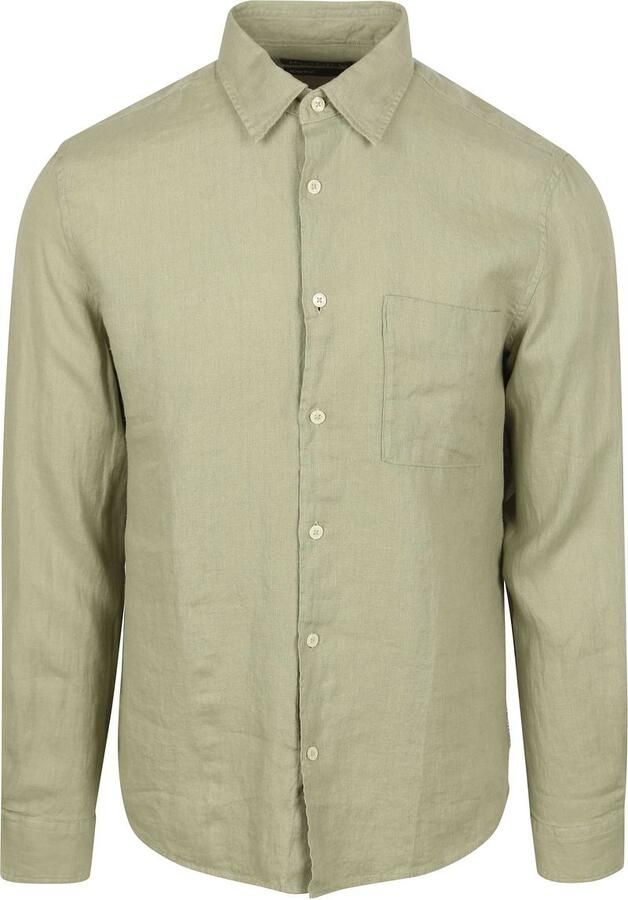 Marc O'Polo Overhemd Lange Mouw Chemise manches longues en lin - Foto 5