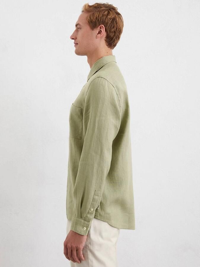 Marc O'Polo Overhemd Lange Mouw Chemise manches longues en lin - Foto 2