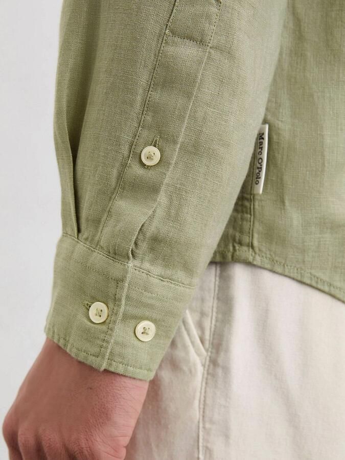 Marc O'Polo Overhemd Lange Mouw Chemise manches longues en lin - Foto 4