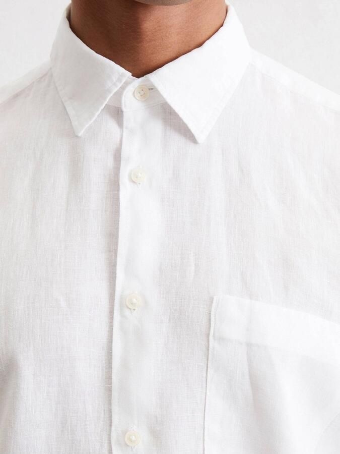 Marc O'Polo Regular fit vrijetijdsoverhemd van puur linnen - Foto 4