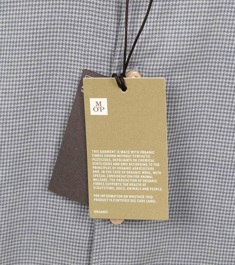 Marc O'Polo Regular fit vrijetijdsoverhemd met labelstitching - Foto 2