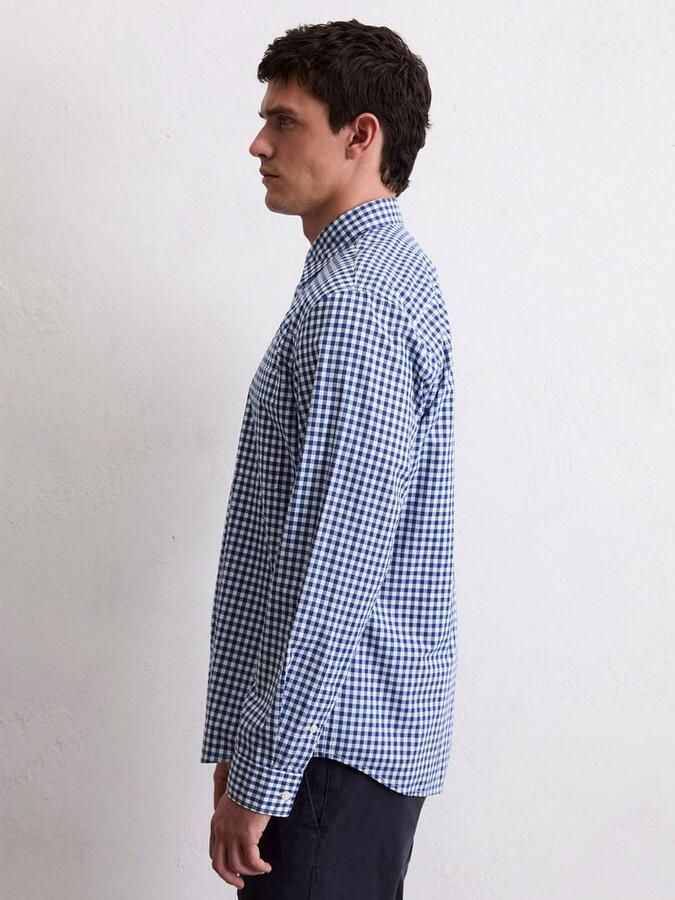 Marc O'Polo Regular fit vrijetijdsoverhemd van puur biologisch katoen met ruitmotief - Foto 2