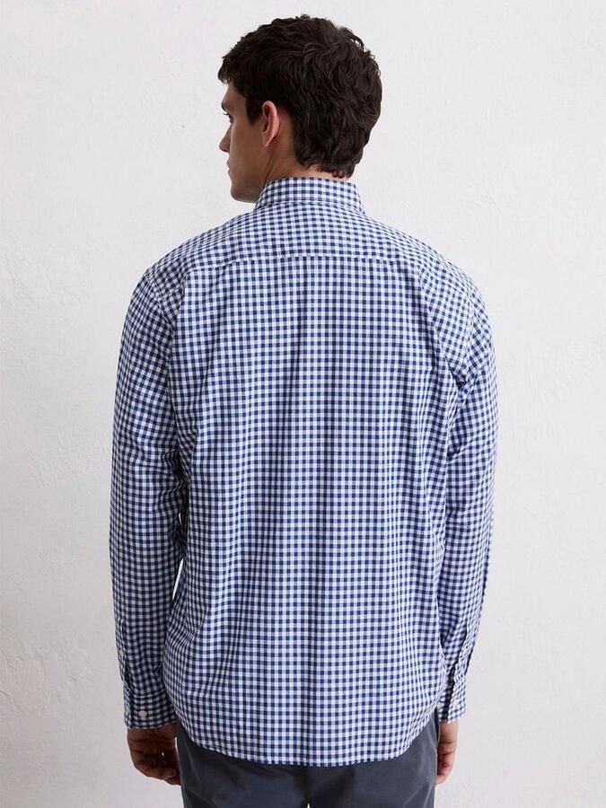 Marc O'Polo Regular fit vrijetijdsoverhemd van puur biologisch katoen met ruitmotief - Foto 3