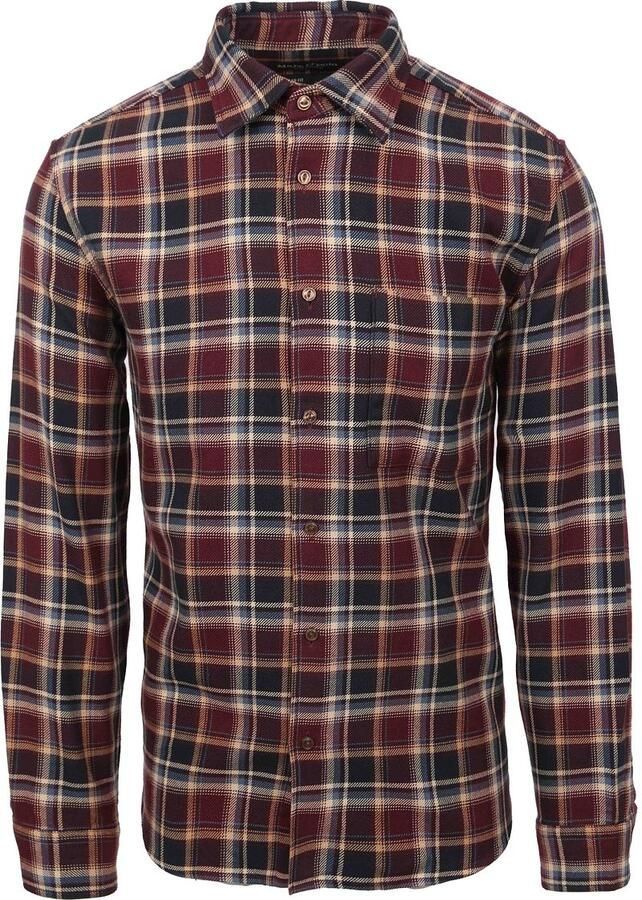 Marc O'Polo Regular fit vrijetijdsoverhemd met tartanruit - Foto 4