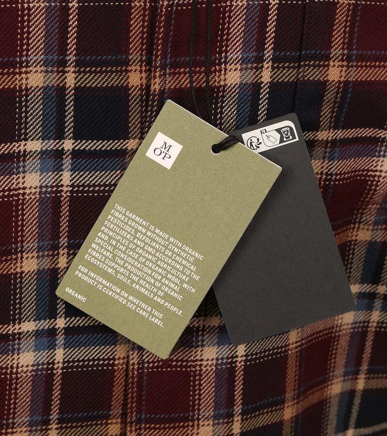 Marc O'Polo Regular fit vrijetijdsoverhemd met tartanruit - Foto 2