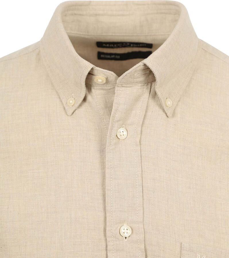 Marc O'Polo Overhemd Twill Beige - Foto 2