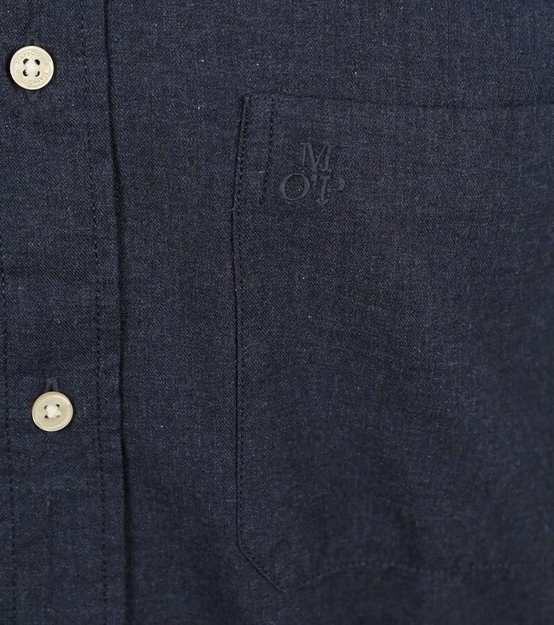 Marc O'Polo Shirt met lange mouwen normaal Shirt met lange mouwen regular Blue Heren - Foto 3