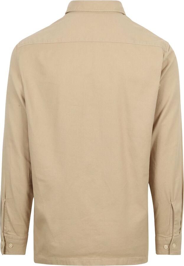 Marc O'Polo Overhemd Lange Mouw Overhemd Twill Flanel Beige - Foto 4