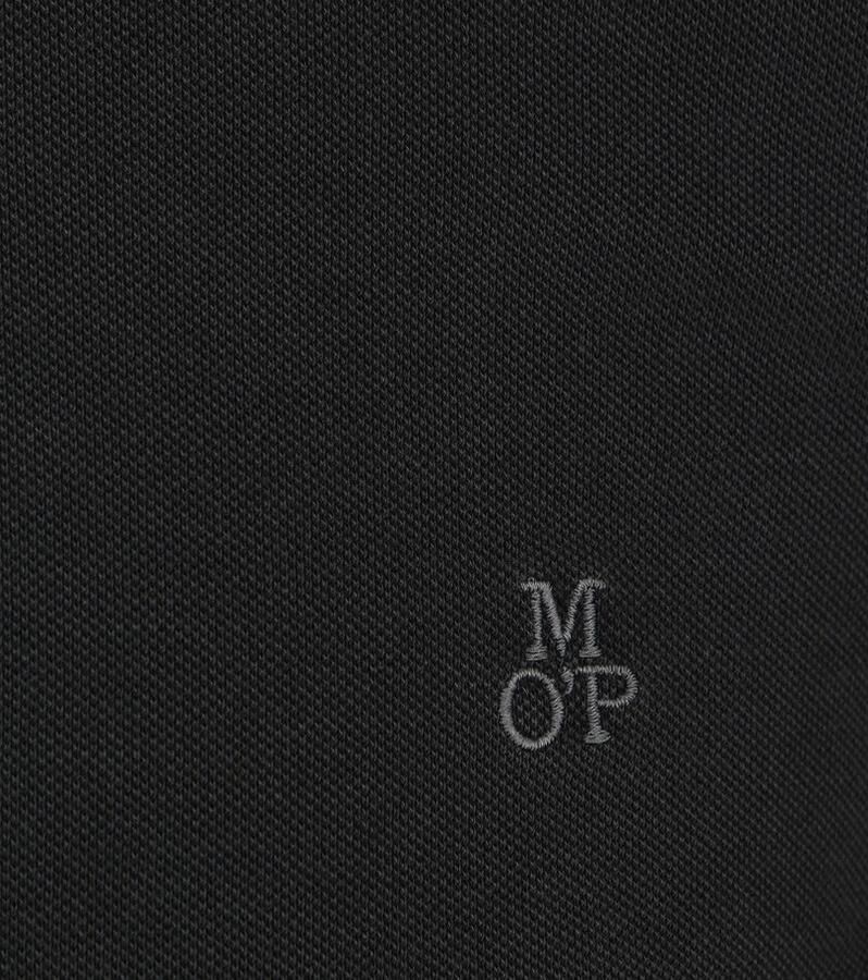 Marc O'Polo Short sleeve polo shirt in piqué fabric Grijs Heren - Foto 2