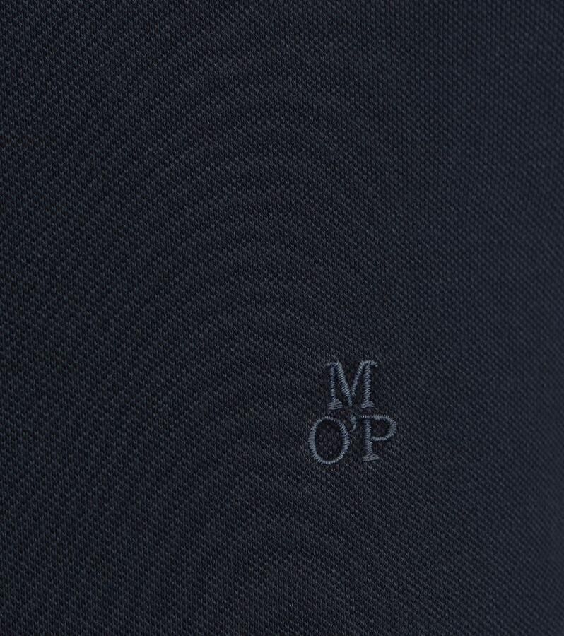 Marc O'Polo shirt met korte mouwen in piqué -stof Blauw Heren