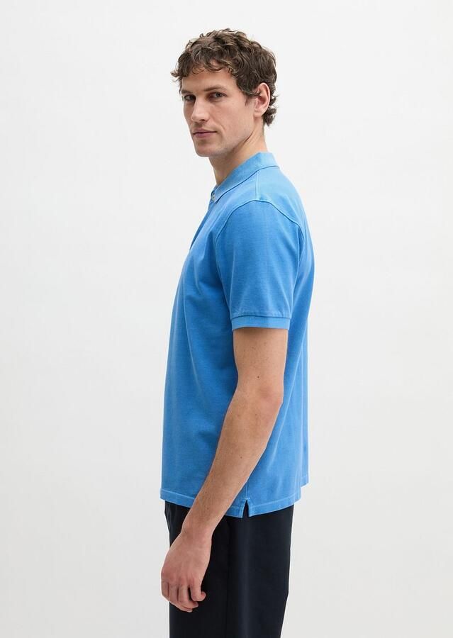 Marc O'Polo Poloshirt Faded Blauw - Foto 4