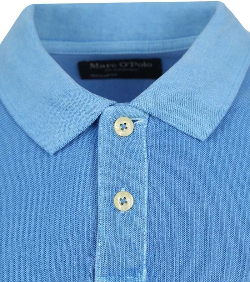 Marc O'Polo Poloshirt Faded Blauw - Foto 2