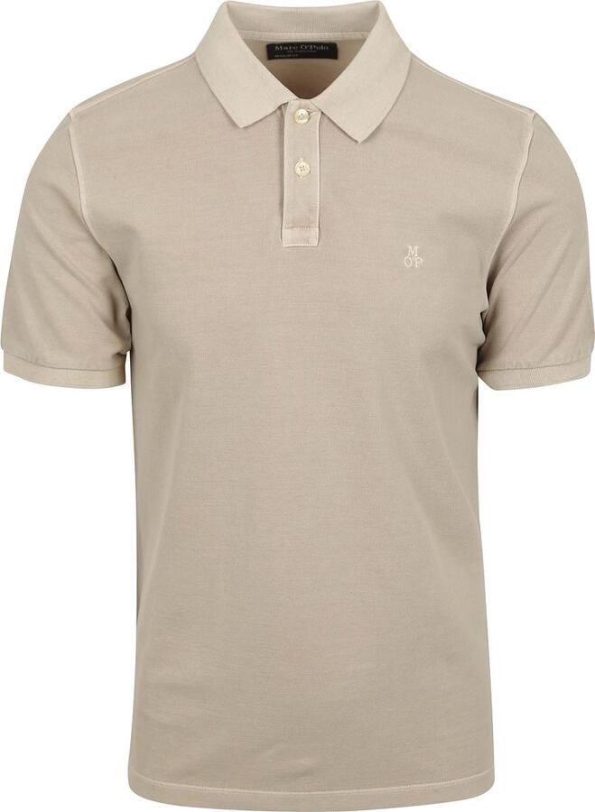 Marc O'Polo Regular fit poloshirt van puur katoen met logostitching