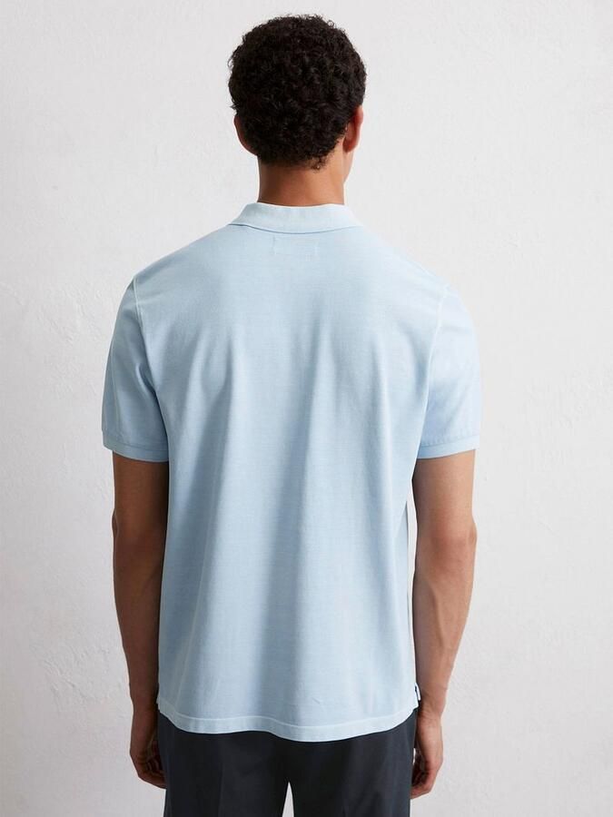 Marc O'Polo Regular fit poloshirt van puur katoen met logostitching - Foto 3