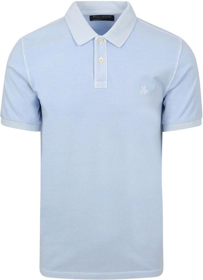 Marc O'Polo Regular fit poloshirt van puur katoen met logostitching