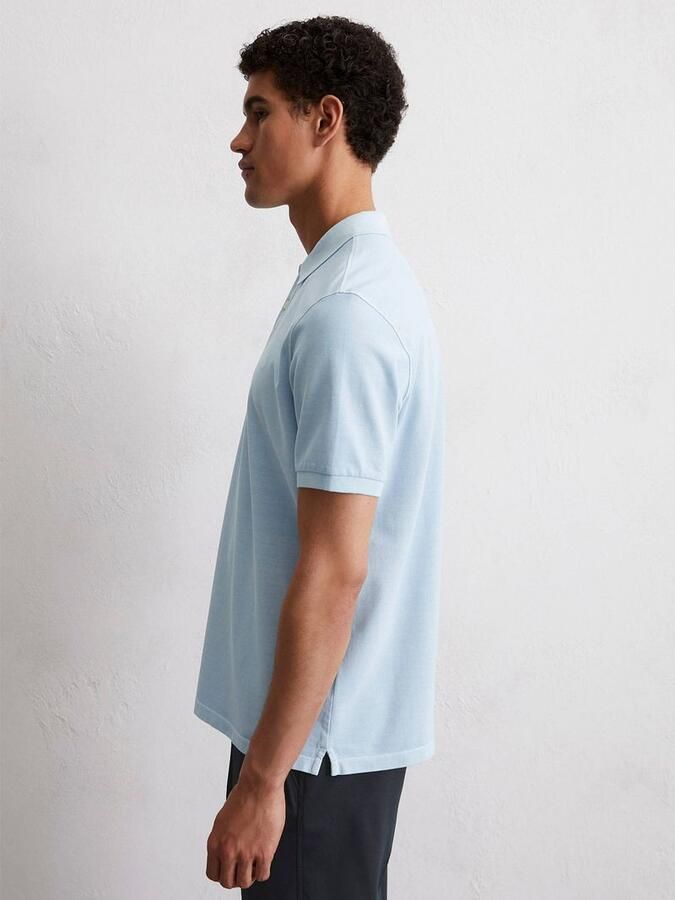 Marc O'Polo Regular fit poloshirt van puur katoen met logostitching - Foto 3