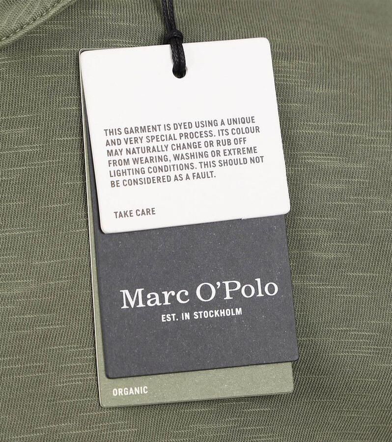 Marc O'Polo Poloshirt van katoen met labeldetail - Foto 4