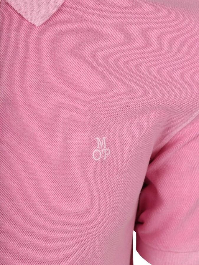 Marc O'Polo T-shirt Korte Mouw Poloshirt Piqué Mellow Roze