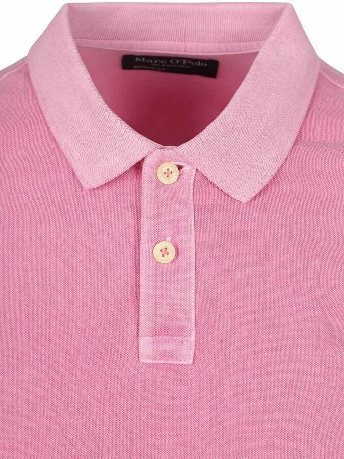 Marc O'Polo T-shirt Korte Mouw Poloshirt Piqué Mellow Roze - Foto 4