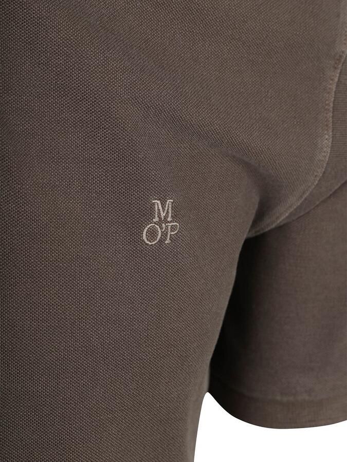 Marc O'Polo Poloshirt Piqué Nickle Bruin