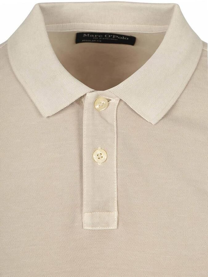 Marc O'Polo Shirt Korte Mouw Poloshirt Piqué Oat Beige - Foto 2