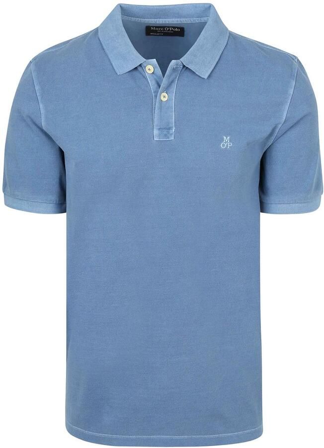 Marc O'Polo Poloshirt Piqué Provincial Blauw