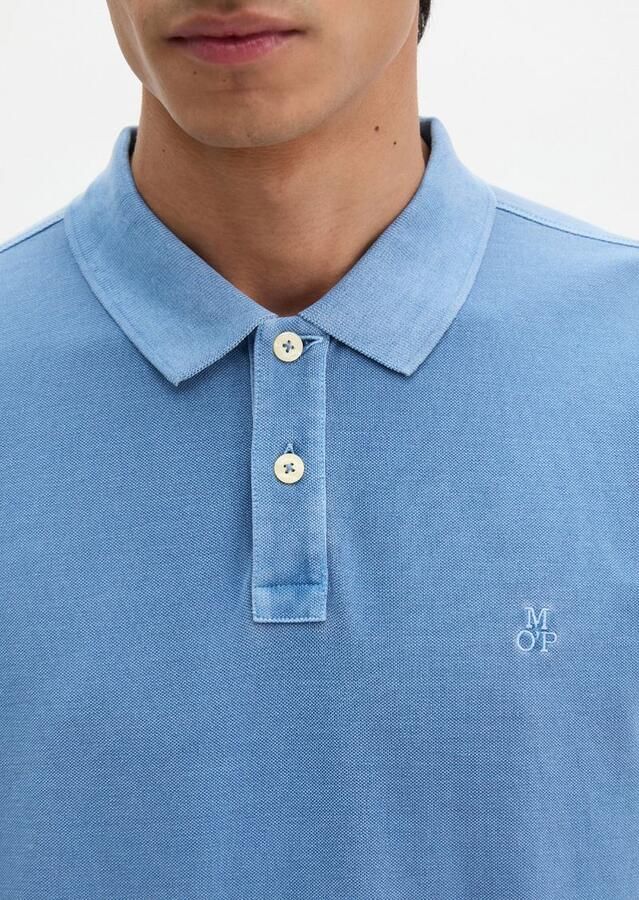Marc O'Polo Poloshirt Piqué Provincial Blauw - Foto 4