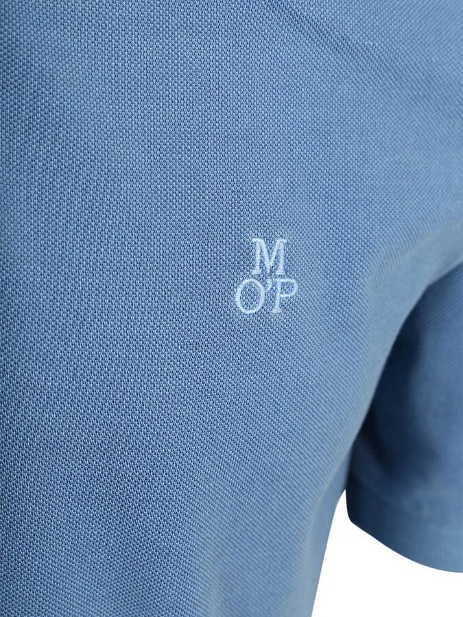 Marc O'Polo Poloshirt Piqué Provincial Blauw - Foto 3