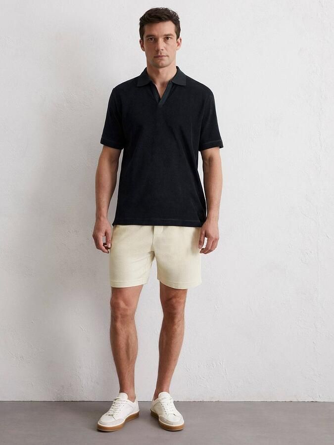 Marc O'Polo Regular fit poloshirt van badstof van katoen - Foto 2