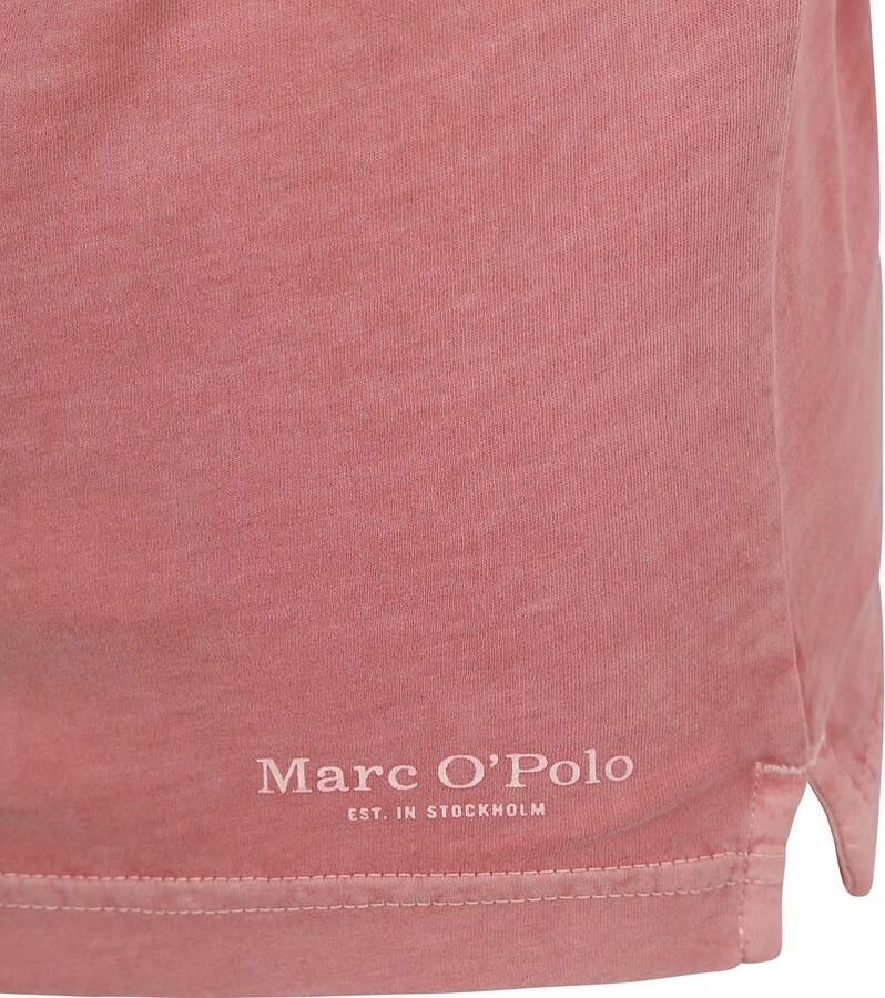 Marc O'Polo Poloshirt Terry Cloth Roze - Foto 2