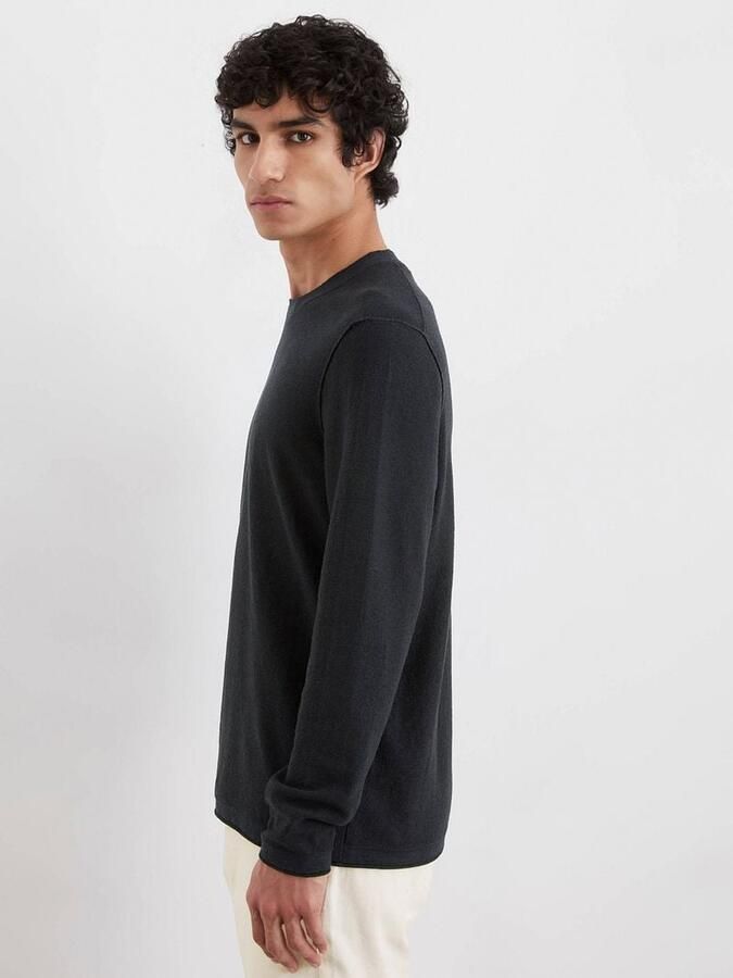 Marc O'Polo Regular fit gebreide pullover van een mix van katoen viscose en linnen - Foto 2