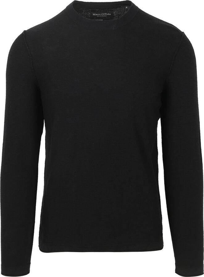 Marc O'Polo Regular fit gebreide pullover van een mix van katoen viscose en linnen