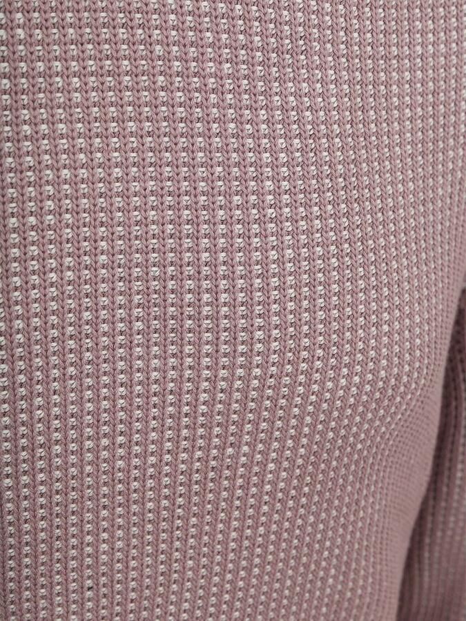 Marc O'Polo Pullover Structured Bi-Colour Mauve - Foto 3