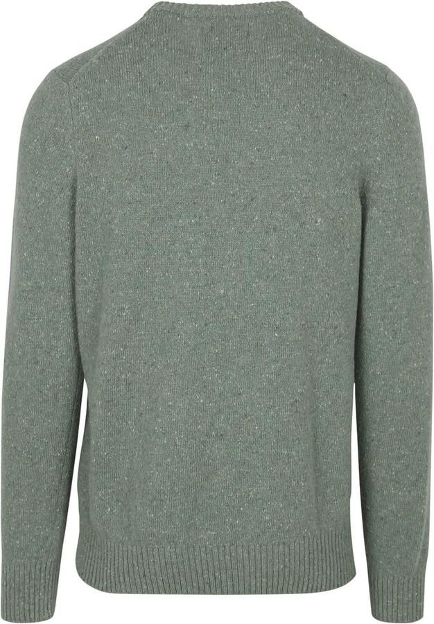 Marc O'Polo Regular fit gebreide pullover van Italiaans gespikkeld tweedgaren