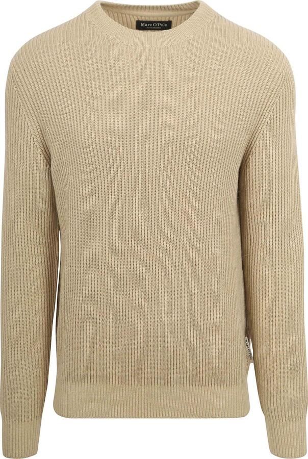 Marc O'Polo Sweater Pullover Wol Blend Beige - Foto 3