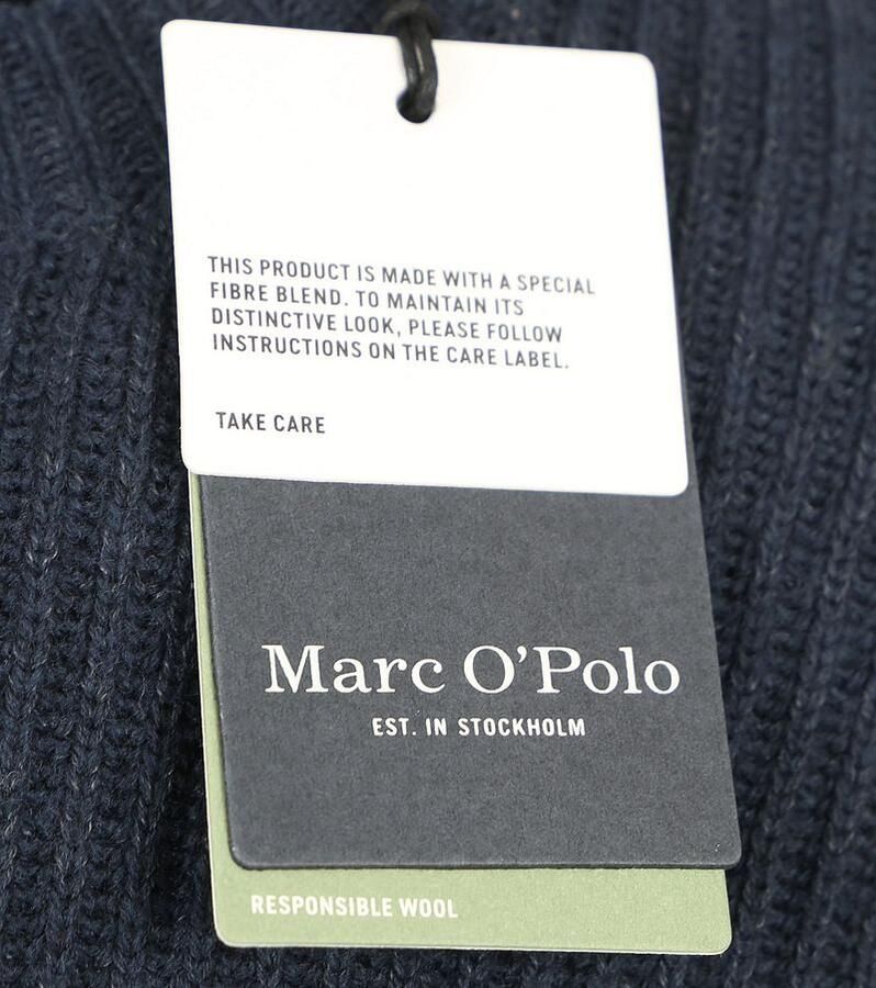 Marc O'Polo Gebreide pullover met ronde hals - Foto 2